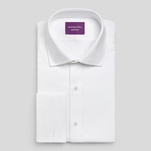 White Marcella Men’s Evening Shirt Available in Four Fits (TXM)