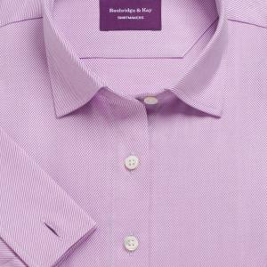 Purple Royal Twill Women's Shirt Available in Six Styles (RTU)