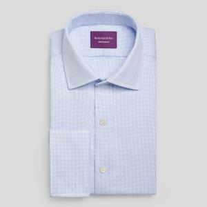 Non-Iron Sky Basketweave Dobby Men's Shirt Available in Four Fits (*BWS)
